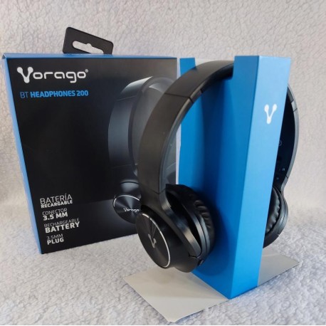 DIADEMA VORAGO HPB-200 BLUETOOTH/ FM/ MSD PLEGABLE