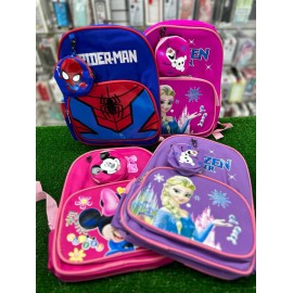 MOCHILA INFANTIL 31CMX25CM MICHEY/MARVEL/KITTY BWD-60