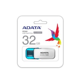 AUV240-32G-RWH USB 32GB UV240 2.0 BLANCO ADATA