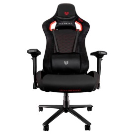 SILLA GAMER THUNDER TOUR ED XL PLUS TELA Y ALCANTARA AJUSTE 4D COJINES MEMORY FOAM NEGRO BR932868