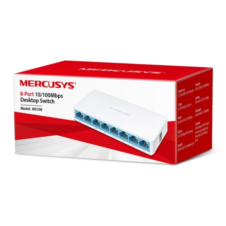 SWITCH MERCUSYS MS108 8 PUERTOS RJ45