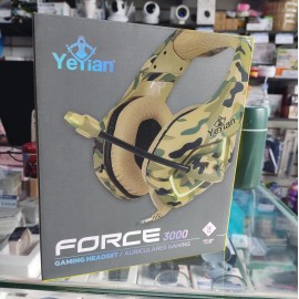 DIADEMA GAMER YEYIAN YDF-33401D F MILITARY DESIERT S3000 LED/USB/3.5MM