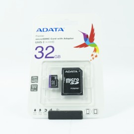 MEMORIA MICRO SDHC ADATA 32GB UHS-I U1 C/ADAPT (AUSDH32GUICL10-RA1)