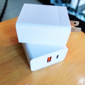 CUBO DE CARGA TIPO C/USB BLANCO SIN BLISTER