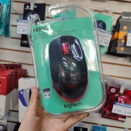 MOUSE LOGITECH M190 INALAMBRICO AMBIDIESTRO ROJO