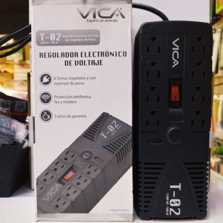 REGULADOR VICA T02 1200 VA 700W