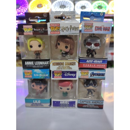 LLAVEROS FUNKO VARIOS DISEÑOS