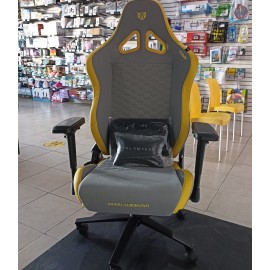 SILLA GAMER THUNDER COMP DARKLIGHT ED XL PLUS AJUSTE 4D COJINES DE MEMORY FOAM GRISNEGRO BR932912