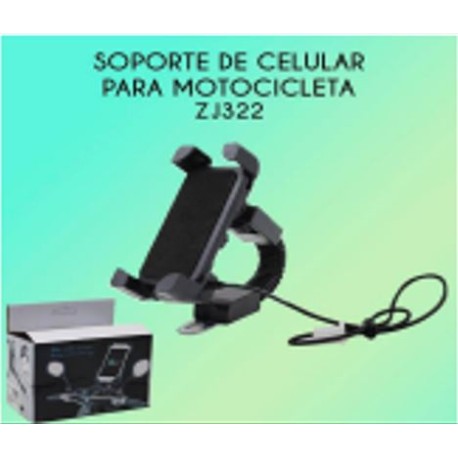 SOPORTE PARA CELULAR MOTOCICLETA ZJ322