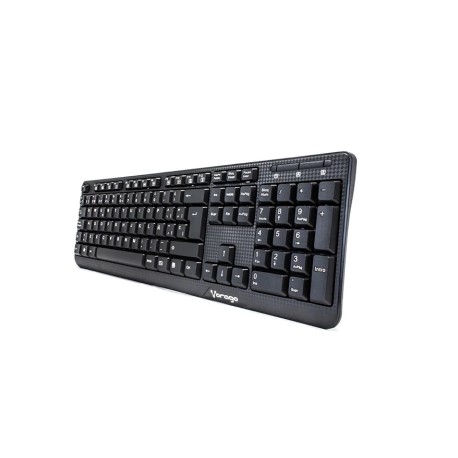 TECLADO ALAMBRICO VORAGO KB102