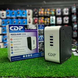 REGULADOR CDP 1000VA / 400W 8 CONTACTOS CON ENTRADA USB PARA TABLETAS Y CELULARES