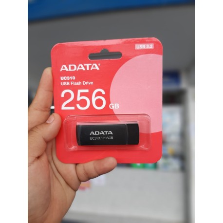 MEMORIA FLASH ADATA UC310 256GB USB 3.2 NEGRO (UC310-256G-RBK)