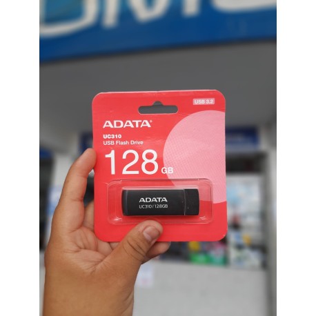 MEMORIA FLASH ADATA UC310 128GB USB 3.2 NEGRO (UC310-128G-RBK)