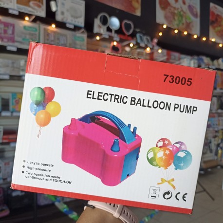 BOMBA ELECTRICA PARA INFLAR GLOBOS