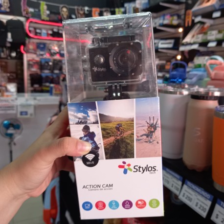 CAMARA DE ACCION 1080P CON WIFI STYLOS STVACX3B