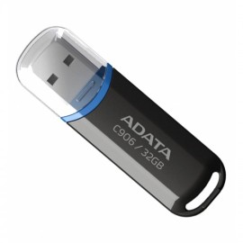 MEMORIA FLASH ADATA C906 32GB USB 2.0 NEGRA (AC906-32G-RBK)