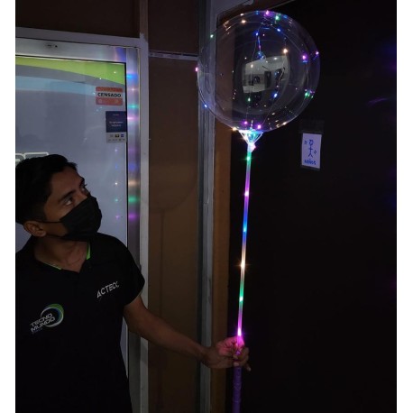 GLOBO CON LED LISO GLOBO-01