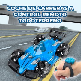 COCHE TELEDIRIGIDO F1 PARA NIÑOS CON SIMULACION DE HUMO