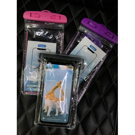 FUNDA SUMERGIBLE PARA CELULAR 6.5PULG BUYTITI FS17