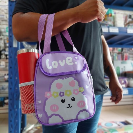 LONCHERA PARA ADULTO TIPO MOCHILA VARIOS DISEÑOS