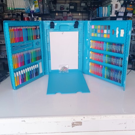 KIT DE DIBUJO CON ESTUCHE PORTATIL