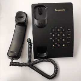 TELEFONO ALAMBRICO BASICO PANASONIC KX-TS500MEB