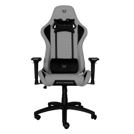 SILLA GAMER THUNDER V2 GRAY EDITION RECLINABLE BASE DE METAL BALAM RUSH BR932844