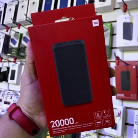 20000mAh Redmi 18W Fast Charge Power Bank Black