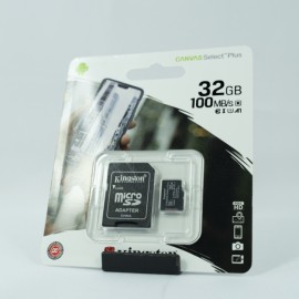 MEMORIA MICRO SDHC 100R A1 CL10 KINGSTON 32GB (SDCS2/32GB)