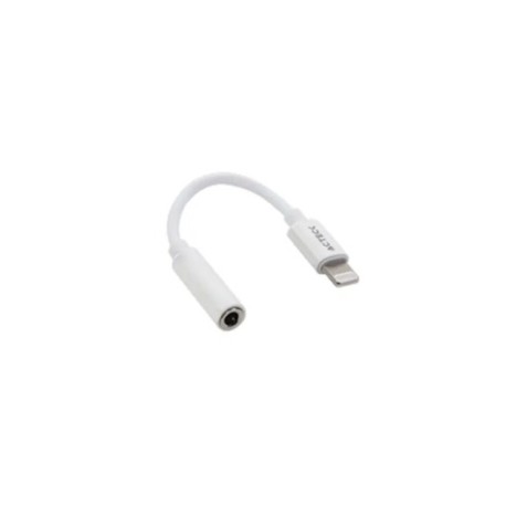 ADAPTADOR LIGHTNING A JACK 3.5MM SHIFT PLUS AL405 PARA AURICULARES MACHO A HEMBRA