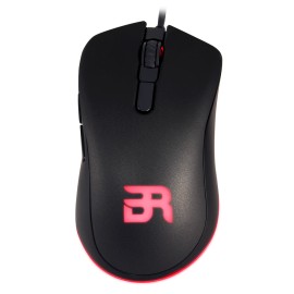 MOUSE GAMER THERON GM750 8200 DPI RGB USB 6 NIVELES 5 BOTONES NEGRO  BALAM RUSH BR923019