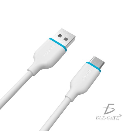 CABLE TIPO-C A USB ELE-GATE DE 2M DE LARGO