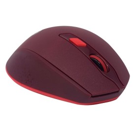 MOUSE INALAMBRICO ROJO NA-0119R