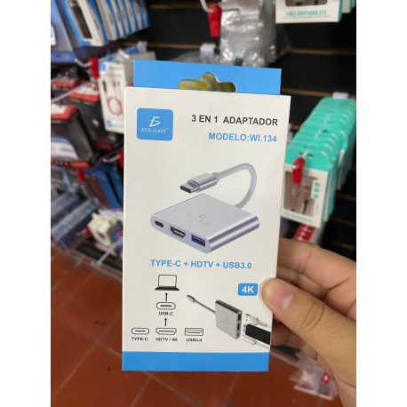 ADAPTADOR TIPO C A HDMI USB