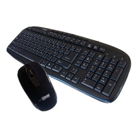 TECLADO Y MOUSE ALAMBRICO BALANCE EAY LINE KB445