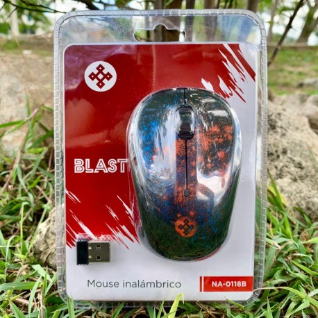 MOUSE INALAMBRICO BLAST NA-0118B