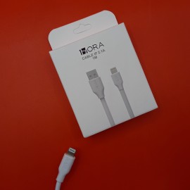 CABLE IPHONE REFORZADO 1MT  1HORA