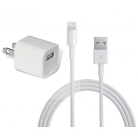 CARGADOR IPHONE X CUBO Y CABLE GENERICO