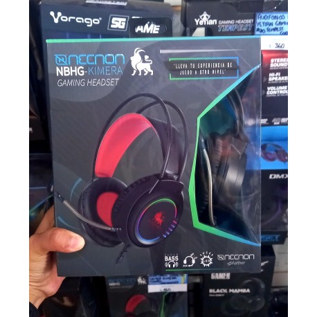 AUDIFONOS DIADEMA GAMER KIMERA COLORES NBHG-KIMERA NECNON